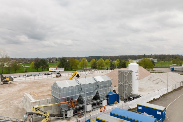 Neustark launches largest site for storing CO2 in demolition concrete