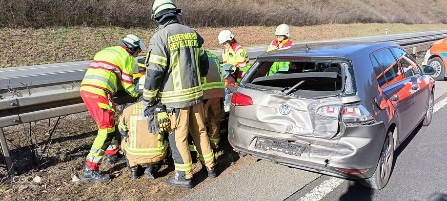 FW-EN: Verkehrsunfall auf BAB1