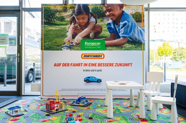 Europcar und Matchbox™ führen Kooperation in Deutschland 2022 mit Fokus auf Nachhaltigkeit und Elektromobilität fort