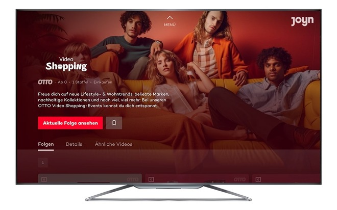 Neue Werbemöglichkeiten auf Joyn: Die ProSiebenSat.1-Streamingplattform startet ersten Branded On Demand Channel mit OTTO