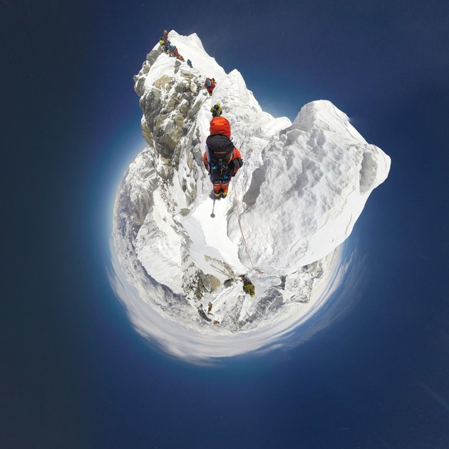 Les sommets de l&#039;extrême : le #project360 réalise l&#039;ascension de l&#039;Everest