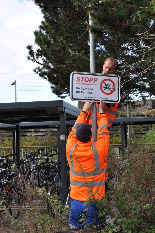 POL-WL: &quot;Stopp dem Fahrraddiebstahl&quot;