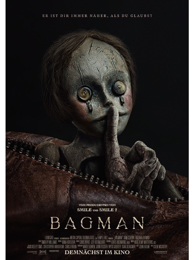 Trailer und Plakat zu BAGMAN - ab 5. Dezember 2024 im Kino!