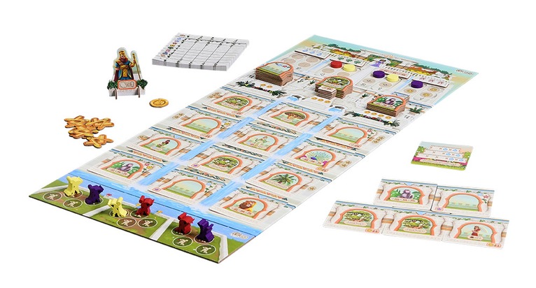 Die hängenden Gärten: Es grünt so grün... am Spieletisch - Gartenkunst aus Babylon mit Strategie