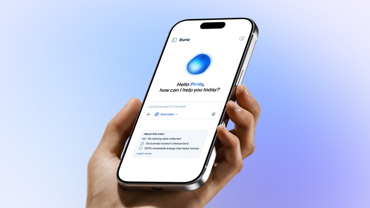 Infomaniak: Infomaniak lanciert Euria, eine kostenlose und unabhängige KI, die die Privatsphäre achtet und Wohnungen beheizt