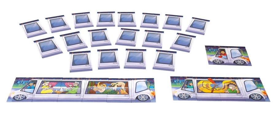 Lenny's Limo: Die längste Limousine der Stadt - Kniffeliges Memo-Spiel von Piatnik