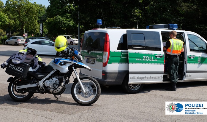 POL-RBK: Bergisch Gladbach - Erschreckendes Ergebnis - gemeinsame Kontrollaktion Zoll und Polizei