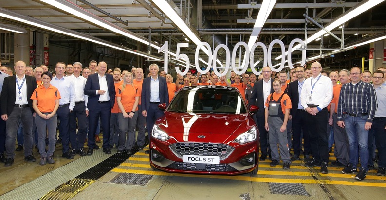 Masse mit Klasse: Im Ford-Werk Saarlouis läuft das 15-millionste Auto vom Band