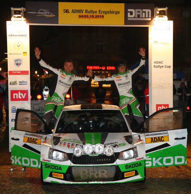 Großes Finale in der Deutschen Rallye-Meisterschaft: SKODA AUTO Deutschland Pilot Fabian Kreim will dritten Titel (FOTO)