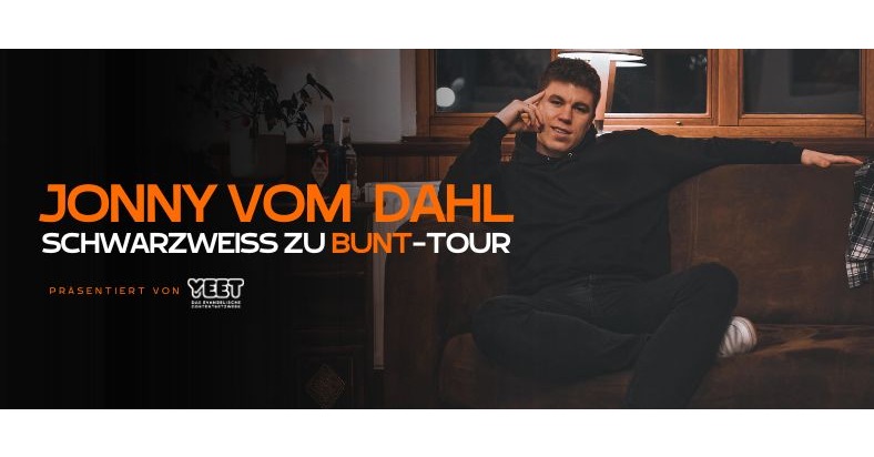 Presseinfo: Jonny vom Dahl die „Schwarzweiß zu bunt“-Tour