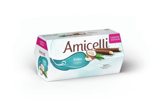 Neu & exotisch: Amicelli Kokos-Creme
