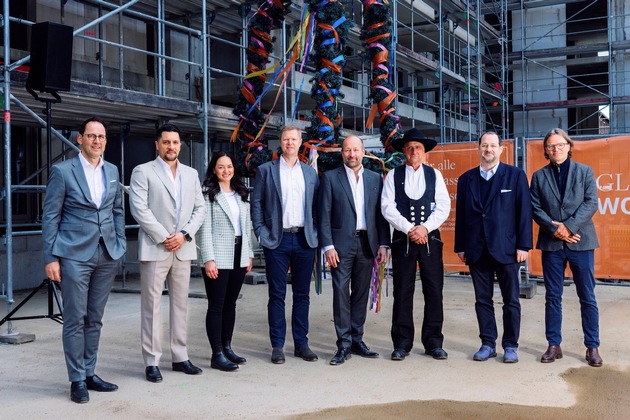 Richtfest f&uuml;r neues Wohnensemble in Karlsruhe