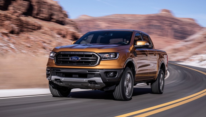 Weltpremieren von Ford auf der NAIAS: Mustang Bullitt[TM]-Sondermodell, neues Sport-SUV Ford Edge ST und Ranger