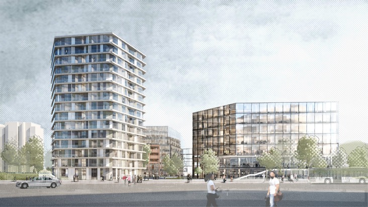 Pressemitteilung: MAGNA Real Estate treibt Entwicklung des Postbankareals in der Hamburger City Nord voran