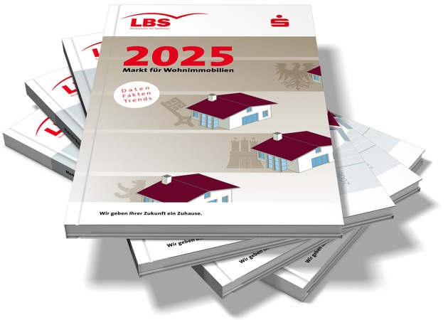 Immobilien-Preisspiegel für 1.000 Städte / LBS-Heft &quot;Markt für Wohnimmobilien 2025&quot; liefert Kurzanalysen zu Teilmärkten und Einflussfaktoren