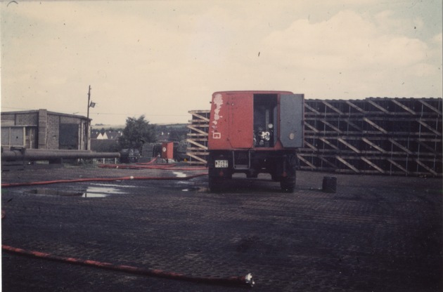 FW-Heiligenhaus: Heute vor 50 Jahren: Brandstiftung im Bundeswehr-Depot (Meldung 20/2016)