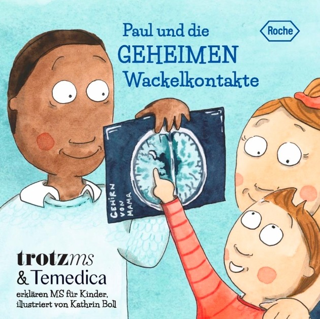 Multiple Sklerose kindgerecht erklärt: Roche und Temedica veröffentlichen Kinderbuch &quot;Paul und die geheimen Wackelkontakte&quot;