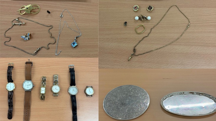 POL-MS: Schmuck, Geschirr und Elektronikartikel sichergestellt - Polizei sucht Eigentümer