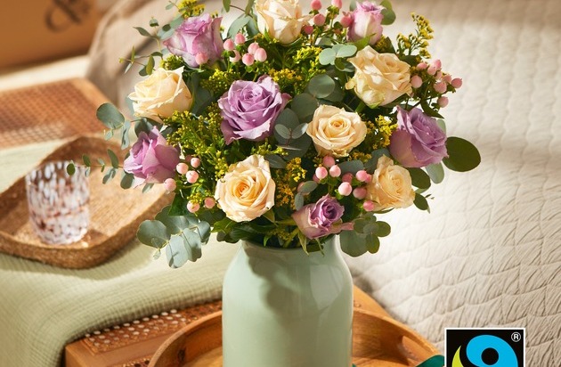 Bloom and Wild Limited: Fairbruary trifft Valentinstag: Bloom & Wild setzt auf Fairtrade und verzichtet bewusst auf rote Rosen