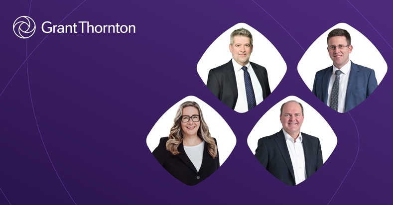 Grant Thornton AG Wirtschaftspr&uuml;fungsgesellschaft: Grant Thornton gewinnt vier neue Partner f&uuml;r die Gesch&auml;ftsbereiche Audit & Assurance sowie Advisory
