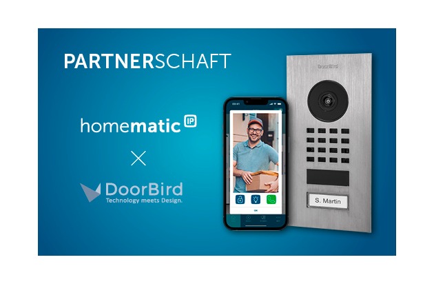 DoorBird und Homematic IP machen die Zutrittssteuerung komfortabler als je zuvor
