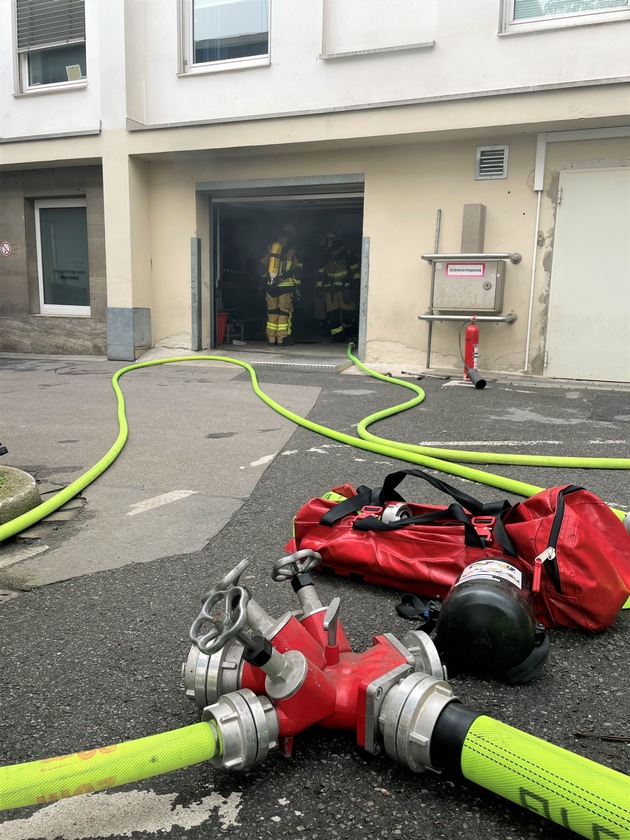 FW-E: Brand im Operativen-Zentrum des Universitätsklinikums-Essen, keine Verletzten