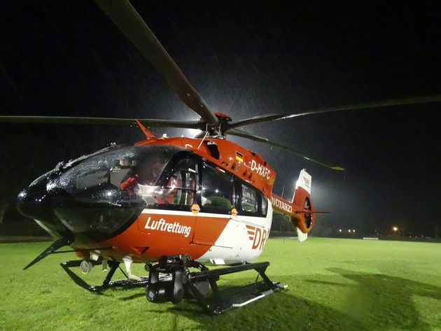 FW Reichenau: Pressemitteilung: Hilfeleistung bei Einsatz eines Rettungshubschraubers, 02.01.2025, Reichenau-Mittelzell