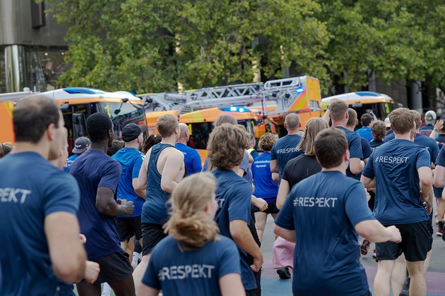 FW Hannover: Mehr als 1.000 Teilnehmende setzen beim "Run4Respect" ein Zeichen für Respekt und gegen Gewalt gegen Einsatzkräfte