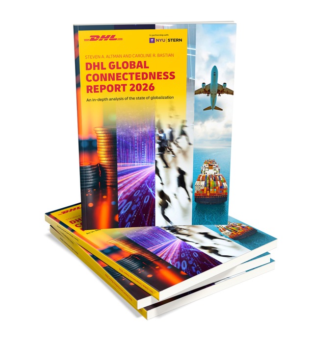 PM: Globalisierung h&auml;lt sich auf Rekordniveau, w&auml;hrend sich die USA und China weiter entkoppeln &ndash; DHL Global Connectedness Report 2026 / PR: Globalization holds firm at a record level, while the U.S. and China continue to decouple &ndash; DHL Global Connec