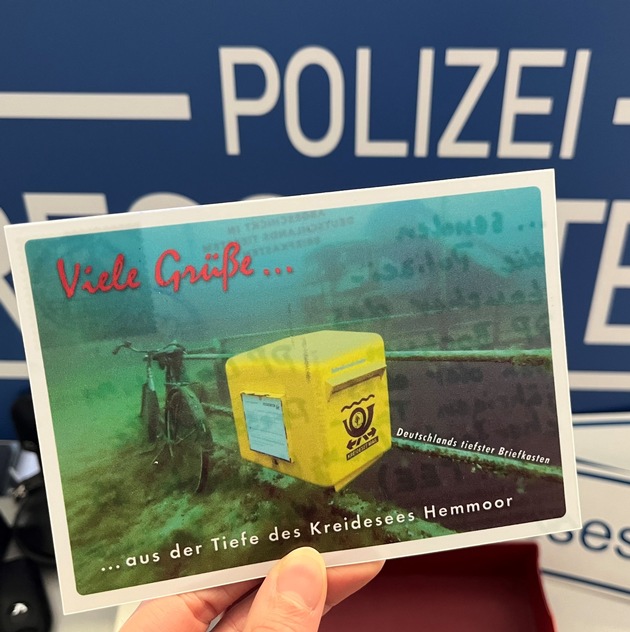 POL-BO: Grüße aus der Tiefe - Bochumer Polizeitaucher auf Fortbildung im Kreidesee-Hemmoor