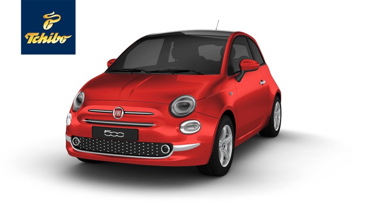 Fiat 500 &quot;Pop Star&quot; in der Tchibo Auktion: Jetzt italienische Legende zum Wunschpreis leasen