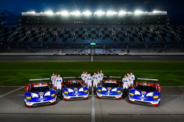 Ford Chip Ganassi Racing bereit für die Rolex 24 von Daytona