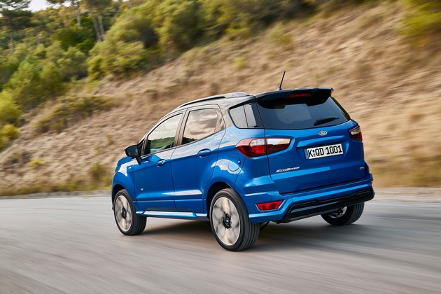 Neuer Ford EcoSport: Verbesserte Qualität, moderne Technologie-Lösungen und größere Vielseitigkeit