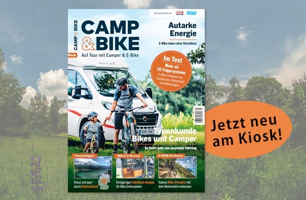 DoldeMedien Verlag GmbH: Aktive Urlauber aufgepasst: 2. Ausgabe des Magazins "Camp & Bike" erschienen