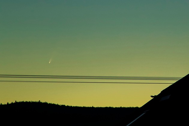 Komet mit bloßem Auge zu sehen - Morgendämmerung beste Zeit zur Beobachtung
