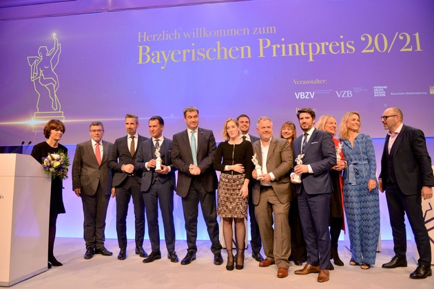 Bayerischer Printpreis 20/21: Preisträger feierlich in München geehrt