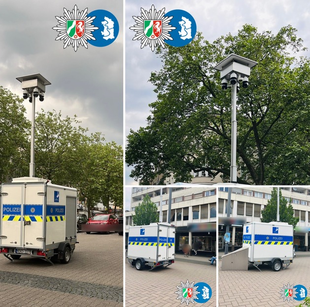 POL-DU: Alt-Hamborn: Videobeobachtung am Hamborner Altmarkt wieder installiert