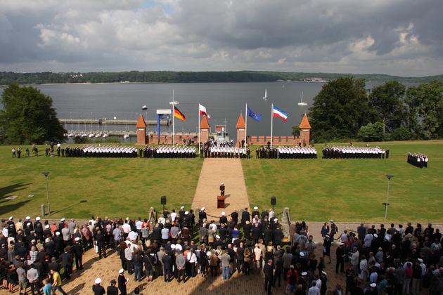 Vereidigung an der Marineschule Mürwik (BILD)