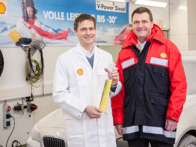 Neuer Winterdiesel von Shell: frostsicher bis minus 30 Grad* bei voller Leistung / Shell V-Power Diesel mit Vorreiterrolle auf deutschem Markt (BILD)