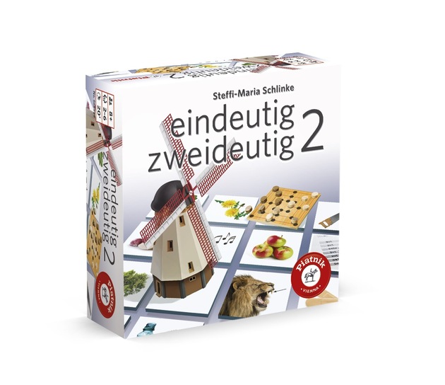 Eindeutig Zweideutig 2: Ein Wort, zwei Bedeutungen - Memospiel für Fortgeschrittene von Piatnik