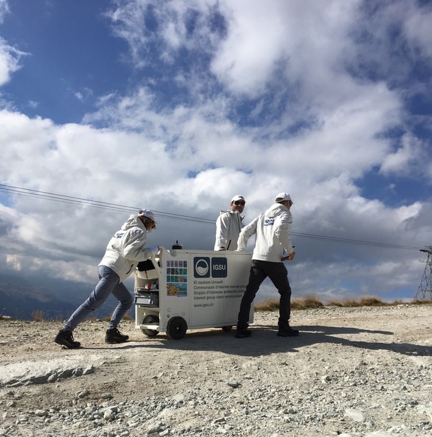 Medienmitteilung: «Für weniger Littering in Flims-Laax»