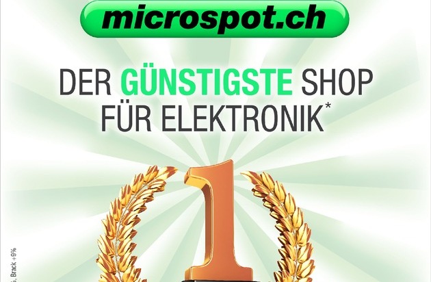 microspot.ch: microspot.ch ist günstigster Onlineshop für Heimelektronik (BILD)