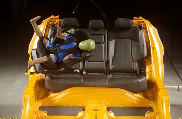 Touring Club Schweiz/Suisse/Svizzero - TCS: Kindersitzwarnung: bau&auml;hnliche Modelle weisen gravierende Sicherheitsm&auml;ngel auf