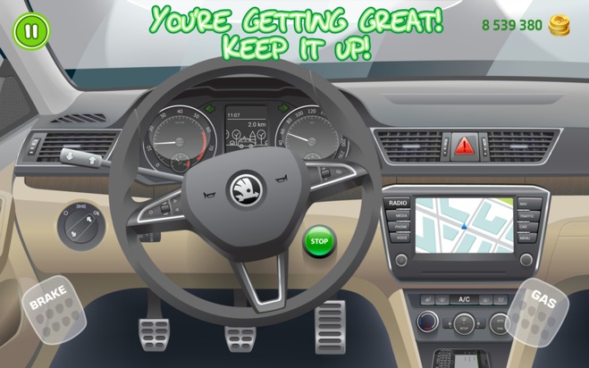 SKODA LittleDriver App: cooles Cruisen für Kids auf Tablet (FOTO)