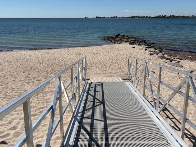 Neue Strandzug&auml;nge in Fehmarnsund erleichtern den Weg ans Wasser