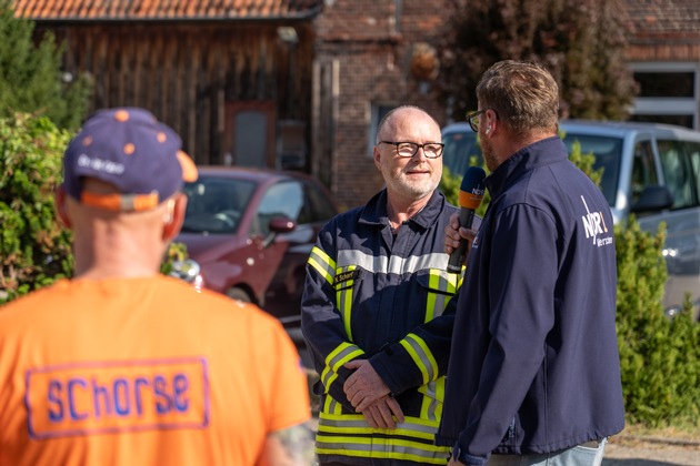 FW Flotwedel: NDR1 zu Besuch bei der Feuerwehr Eicklingen