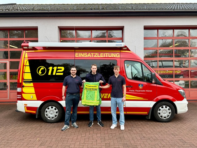 FW Hünxe: Neue Pressesprecher bei der Freiwilligen Feuerwehr Hünxe