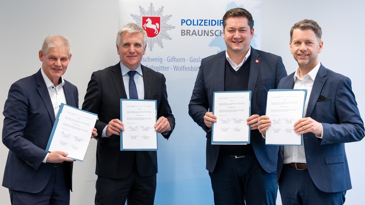 POL-BS: Gemeinsam f&uuml;r mehr Sicherheit: Polizeidirektion Braunschweig und die St&auml;dte Braunschweig, Salzgitter und Wolfsburg vereinbaren Sicherheitsstrategie