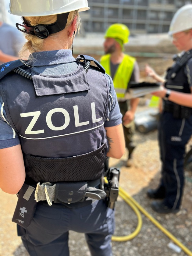 HZA-HN: Zoll mit konzertierter Prüfung in der Baubranche