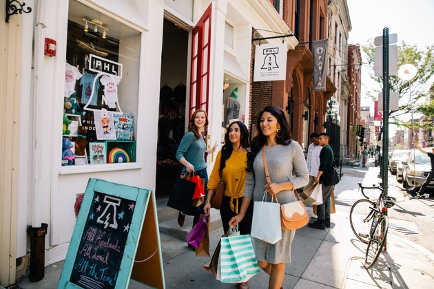 Weihnachtsshopping in Philadelphia: Steuerfrei einkaufen – Premium Sneaker, Sportbekleidung und Schokolade